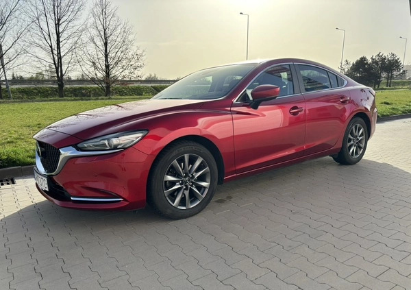 Mazda 6 cena 93000 przebieg: 55000, rok produkcji 2019 z Warszawa małe 106